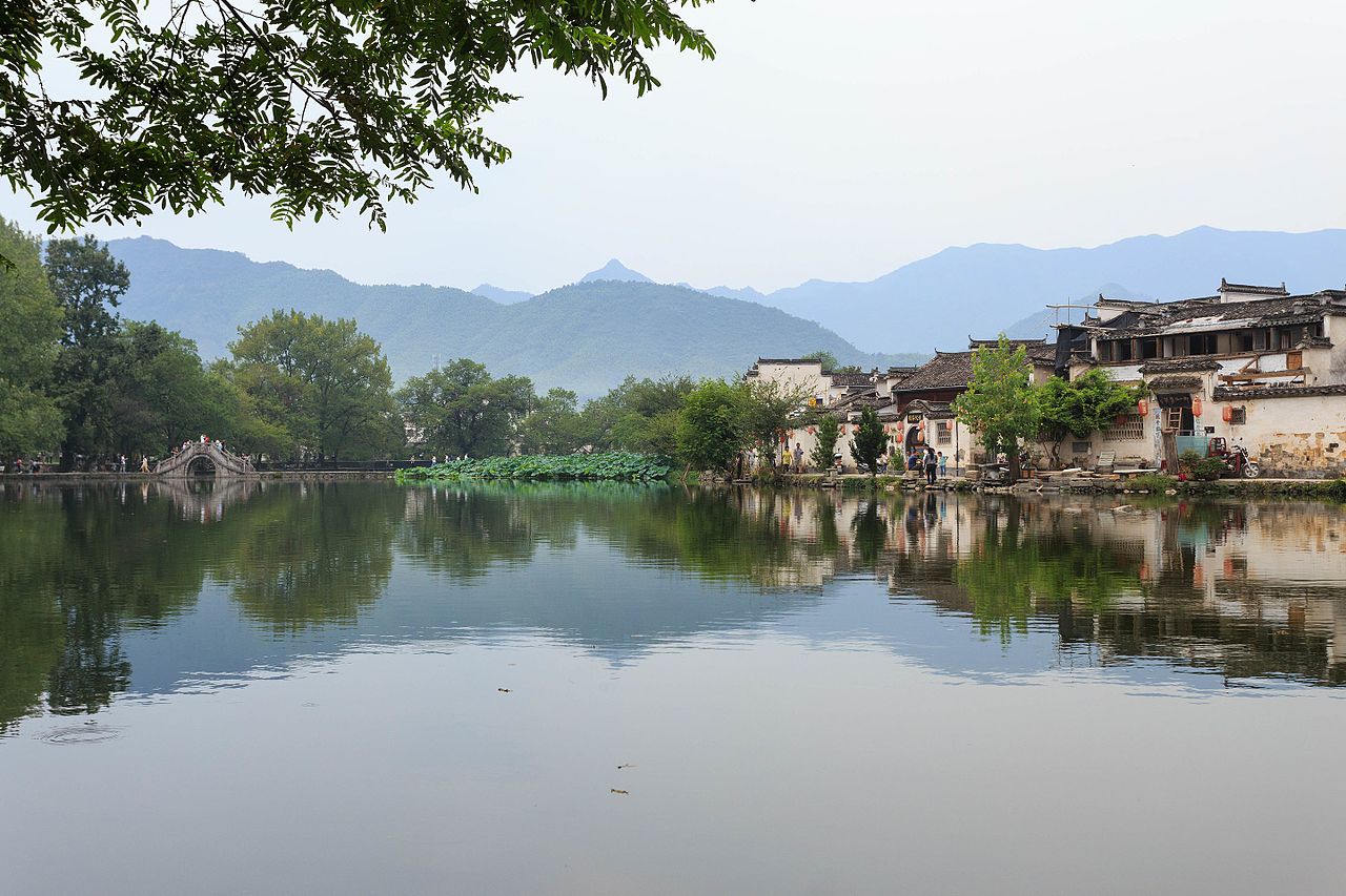 宏村全景图